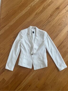 White House black market blazer suit jacket sexy fitted size 4
